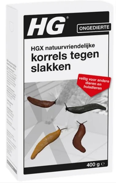 HG X NATUURVRIENDELIJKE KORRELS TEGEN SLAKKEN 400 GR. (INSECTICIDEN)